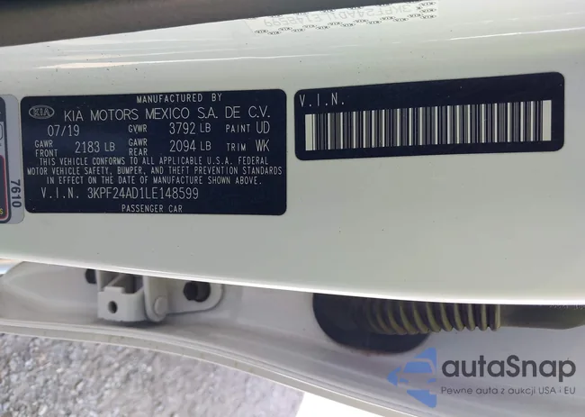 3KPF24AD1LE148599: 44521322