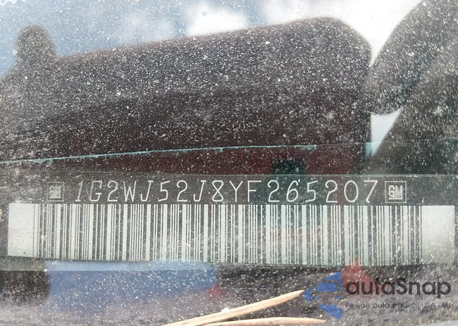 1G2WJ52J8YF265207: 44521577