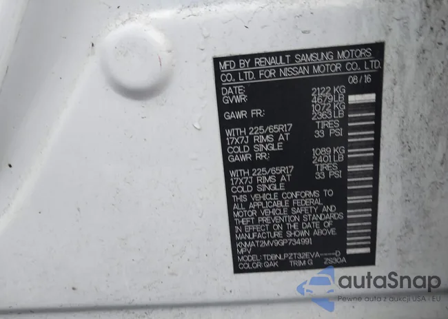 KNMAT2MV9GP734991: 44521628