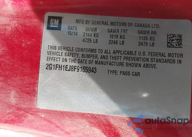 2G1FH1EJ8F9165943: 44522948