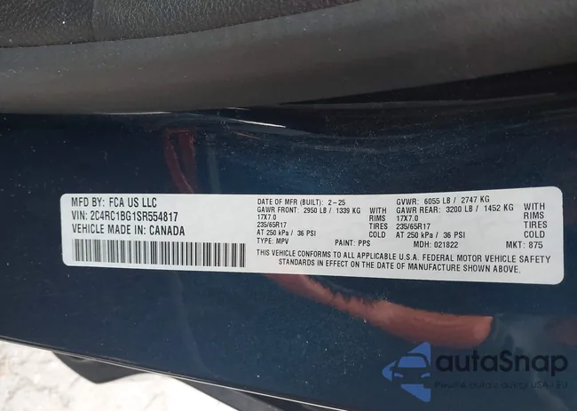 2C4RC1BG1SR554817: 44523014