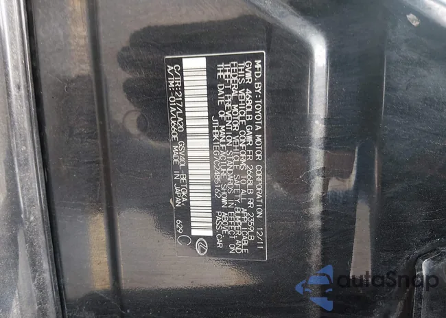 JTHBK1EG7C2485162: 44522300