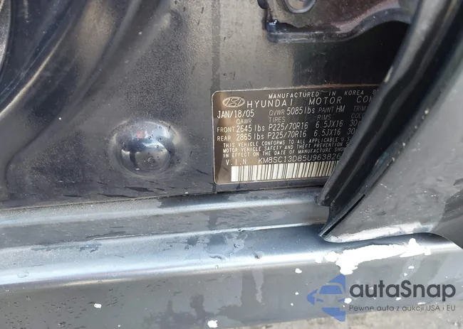 KM8SC13D85U963826: 44523814