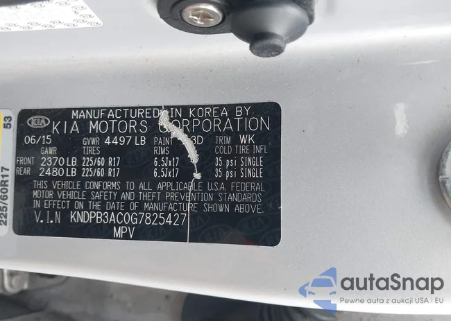 KNDPB3AC0G7825427: 44524205