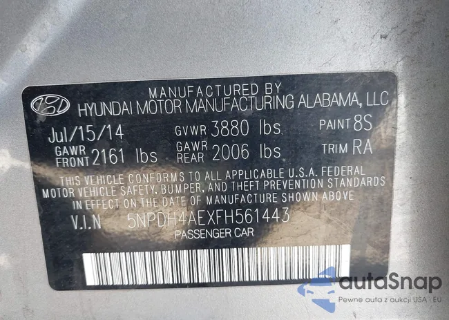 5NPDH4AEXFH561443: 44523300