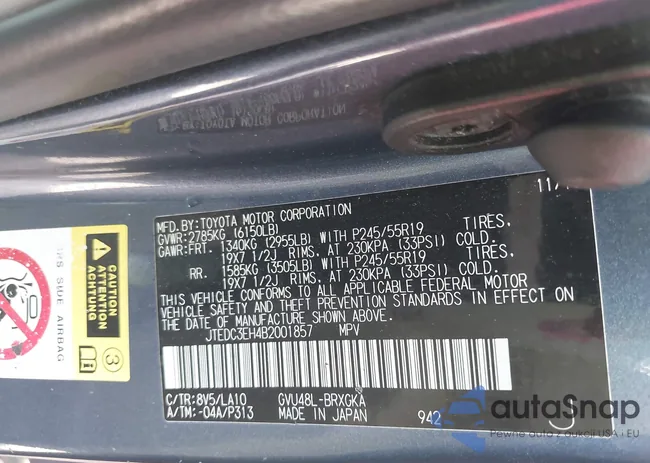 JTEDC3EH4B2001857: 44523319