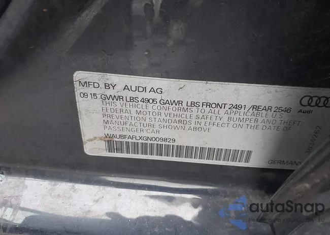 WAUBFAFLXGN009829: 44523558