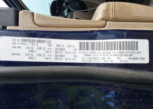 1C4RJFBG6EC111966: 44524639