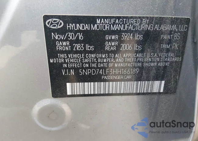 5NPD74LF3HH166189: 44524673