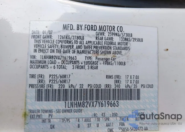 1LNHM82VX7Y619663: 44525613