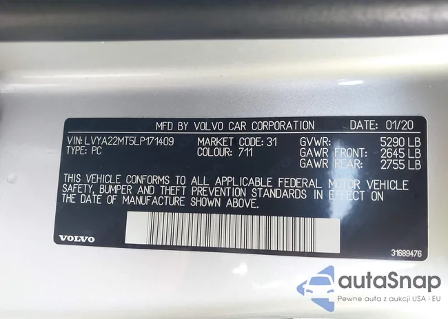 LVYA22MT5LP171409: 44525747