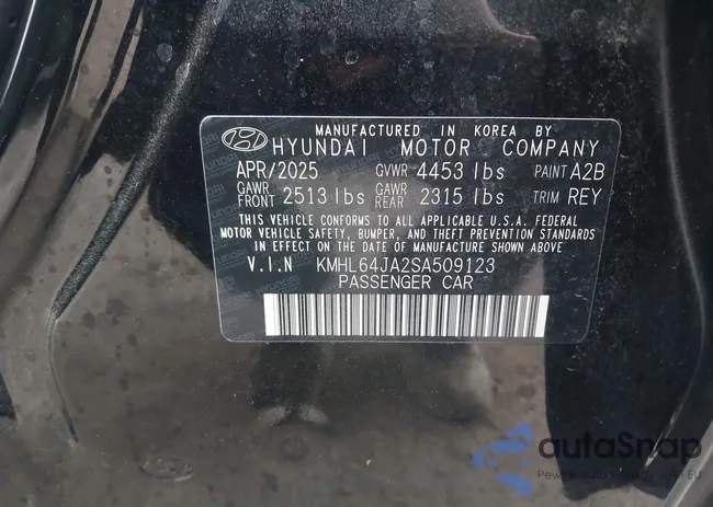 KMHL64JA2SA509123: 44525576