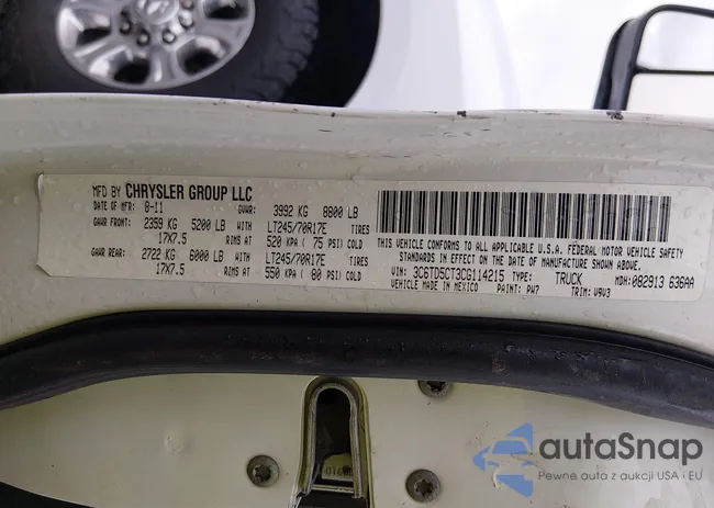 3C6TD5CD3C6114215: 44526667