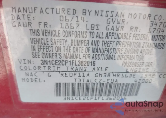 3N1CE2CP1FL362016: 44526722