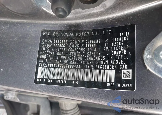 JHMFC1F72JX008488: 44526956