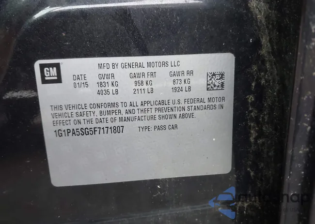 1G1PA5SG5F7171807: 44526992