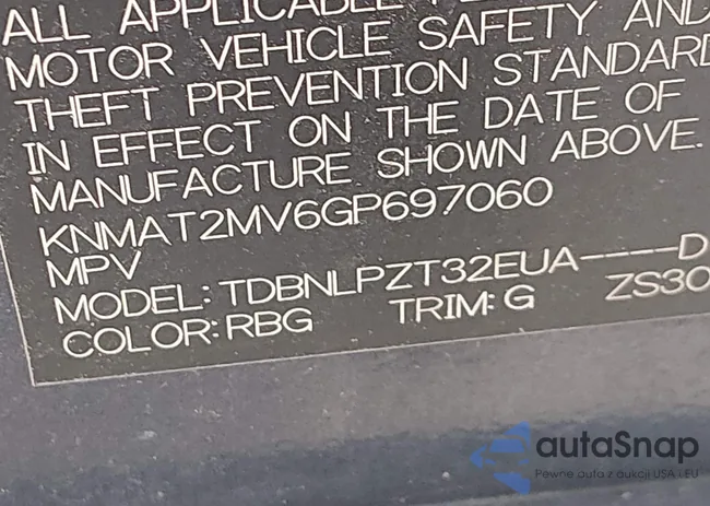KNMAT2MV6GP697060: 44527024