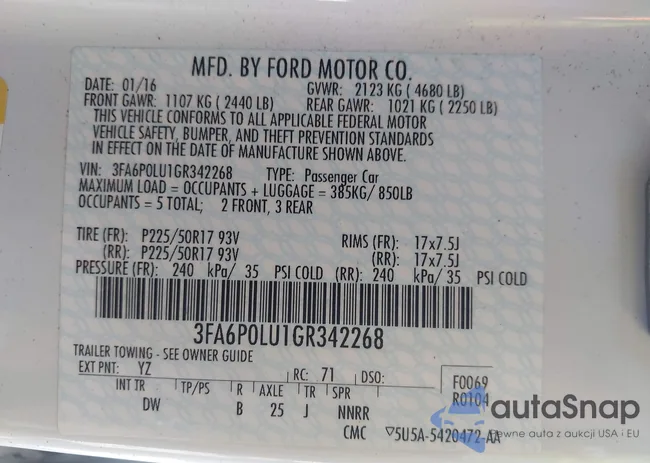 3FA6P0LU1GR342268: 44527207