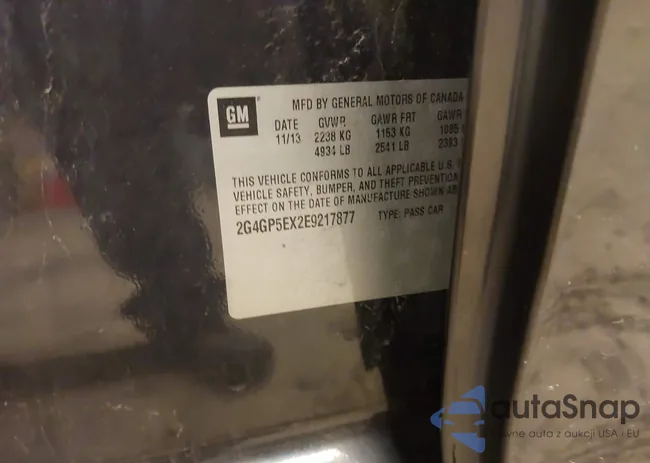 2G4GP5EX2E9217877: 44526245