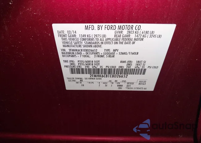 2FMHK6C81EBD26652: 44526427