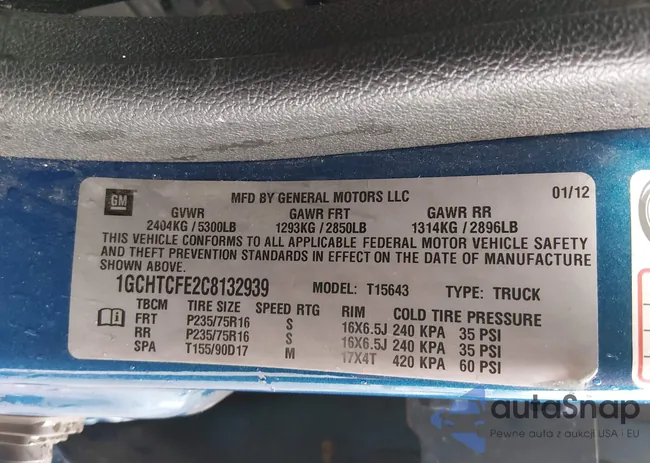 1GCHTCFE2C8132939: 44526581