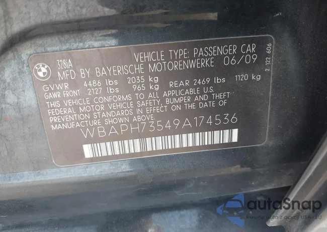 WBAPH73549A174536: 44526603