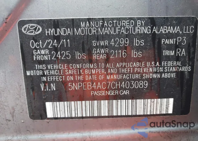 5NPEB4AC7CH403089: 44527609