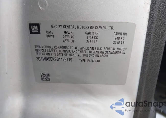 2G1WA5EK9B1128719: 44527634