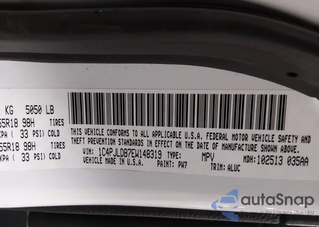 1C4PJLDB7EW148319: 44527932