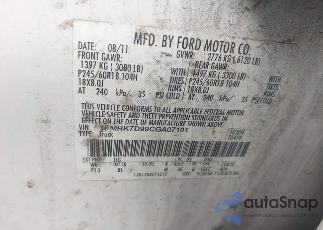 1FMHK7D99CGA07101: 44527374