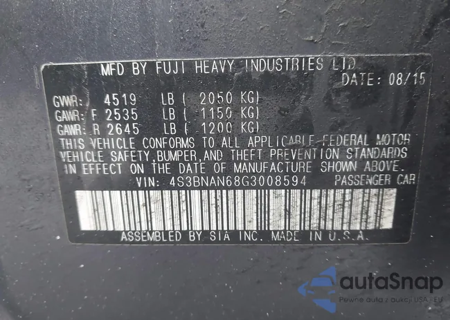 4S3BNAN68G3008594: 44528632