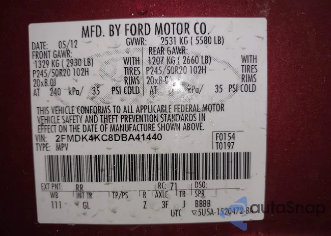 2FMDK4KC8DBA41440: 44528687