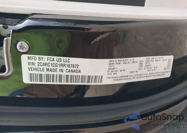 2C4RC1CG1RR167872: 44528709