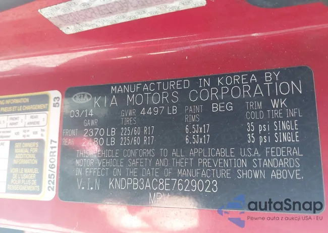 KNDPB3AC8E7629023: 44528712