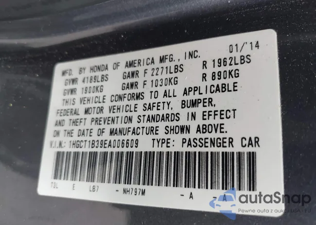 1HGCT1B39EA006609: 44528935