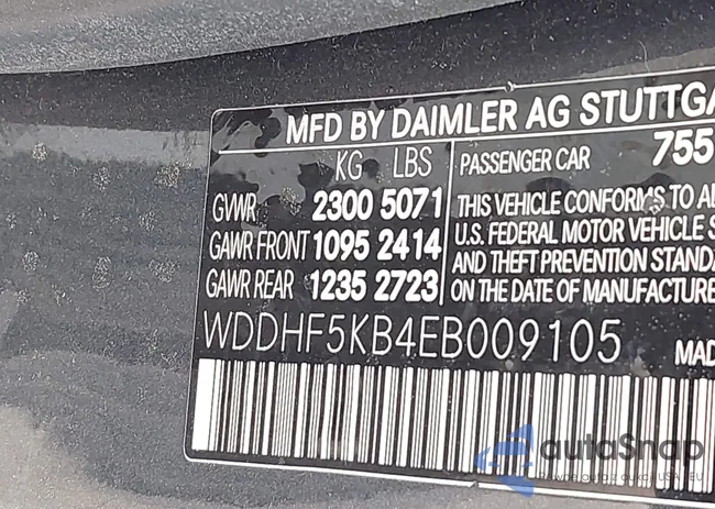 WDDHF5KB4EB009105: 44528971