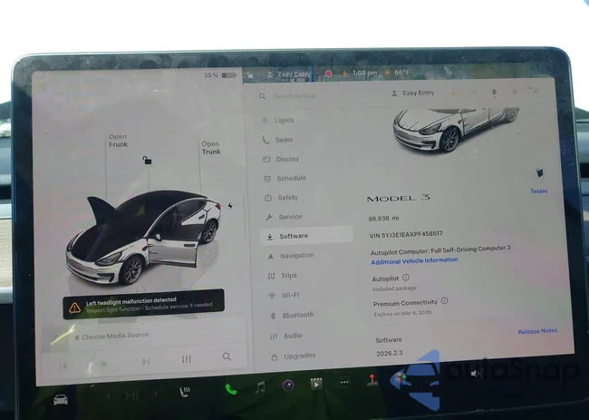 5YJ3E1EAXPF458517: 44529002