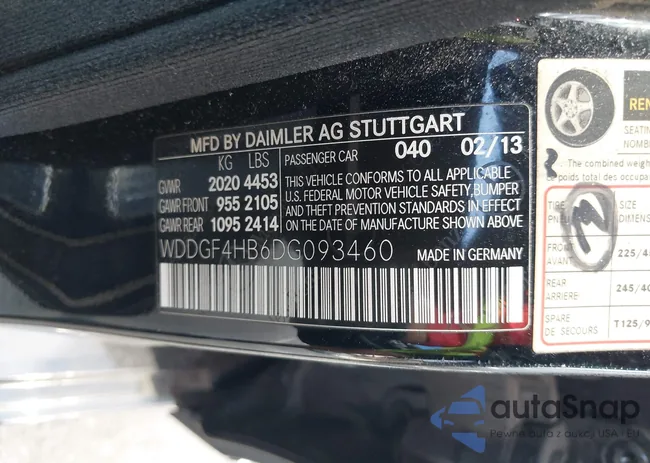 WDDGF4HB6DG093460: 44529063