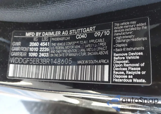 WDDGF5EB3BR148605: 44529113