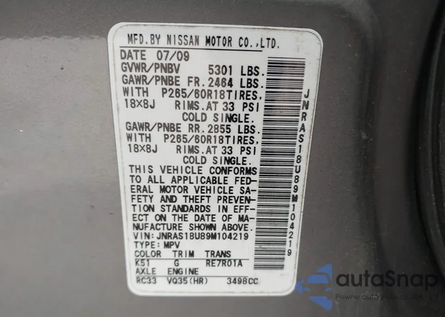 JNRAS18U89M104219: 44529153