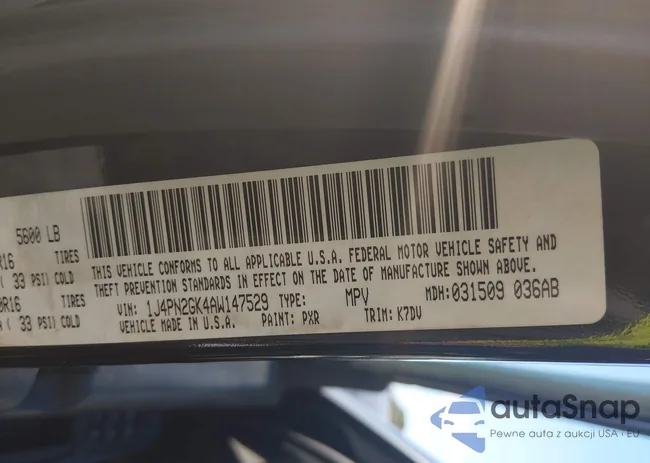 1J4PN2GK4AW147529: 44529959