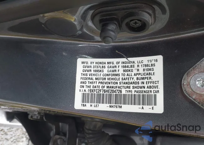 19XFC2F76HE204726: 44530193