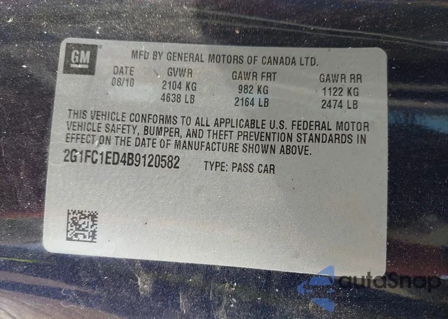 2G1FC1ED4B9120582: 44529308