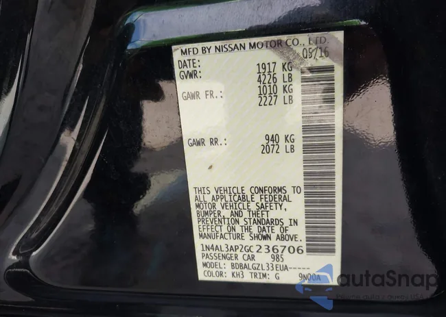 1N4AL3AP2GC236706: 44529472