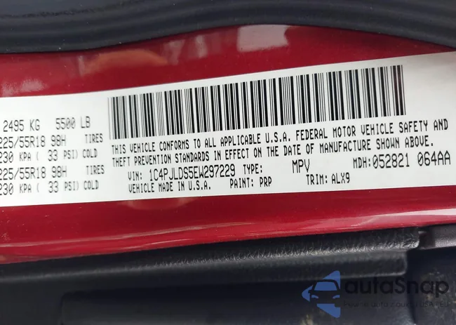 1C4PJLDS5EW297229: 44529605