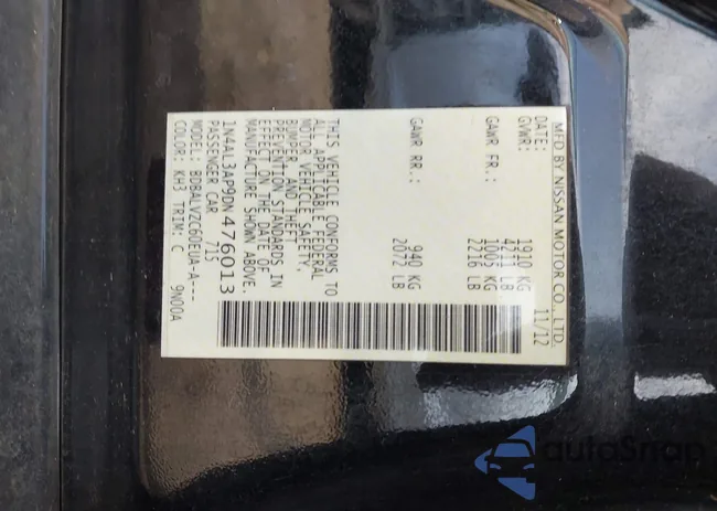 1N4AL3AP9DN476013: 44531624