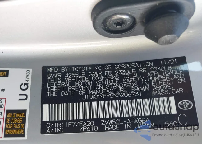 JTDKAMFP5N3206731: 44531791