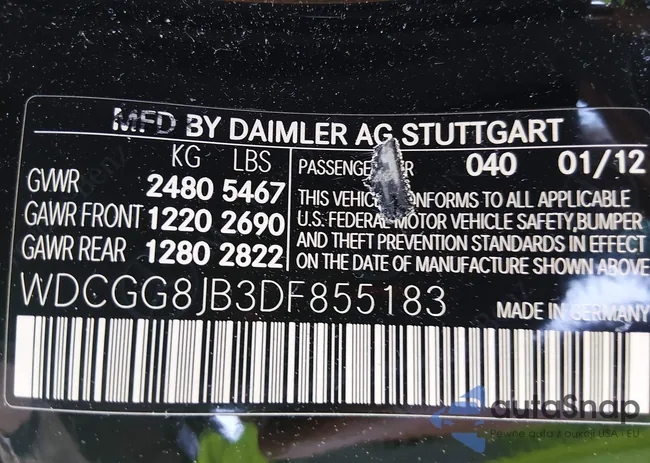 WDCGG8JB3DF855183: 44531905