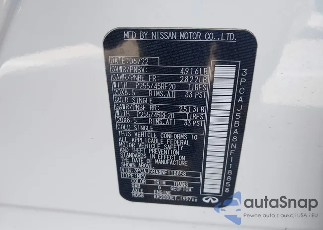 3PCAJ5BA8NF118858: 44531949