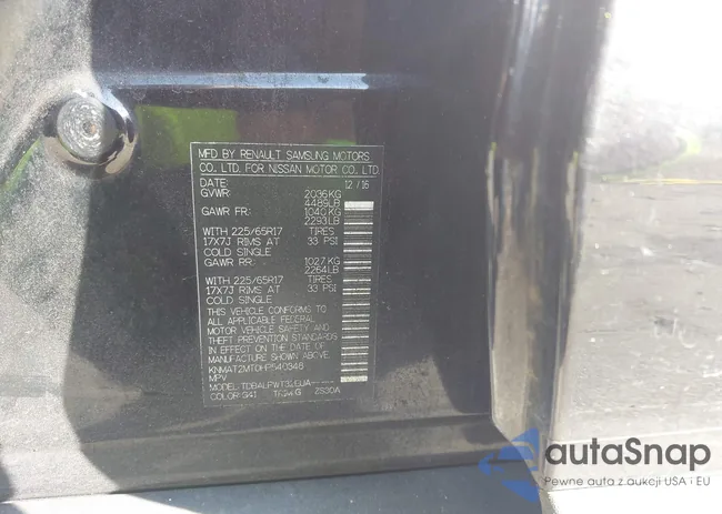 KNMAT2MT0HP540348: 44532000